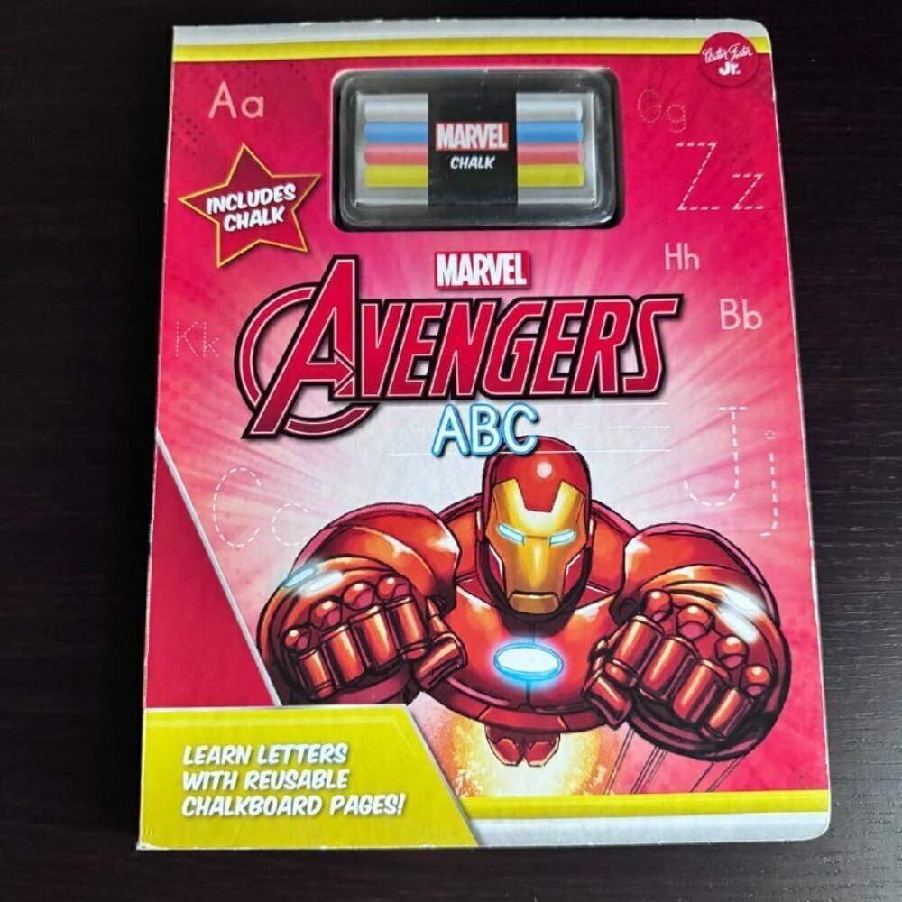 AVENGERS Marvel Educational Gift Set - Iron Man Figure and Books - Picture 2 of 12